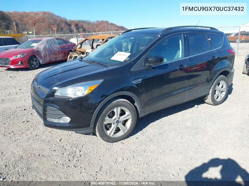 2016 Ford Escape Se VIN: 1FMCU9GX7GUC37432 Lot: 40810162