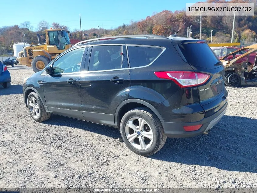 2016 Ford Escape Se VIN: 1FMCU9GX7GUC37432 Lot: 40810162