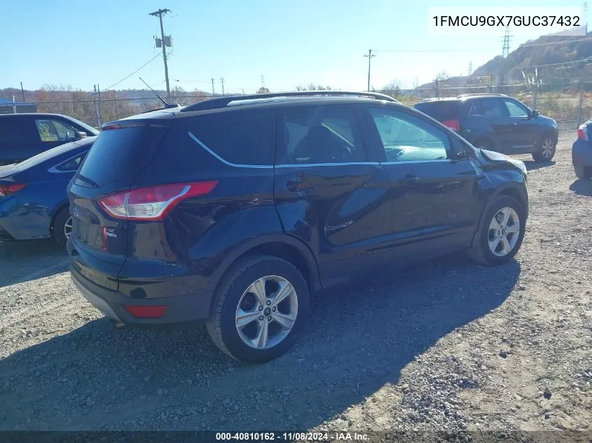 2016 Ford Escape Se VIN: 1FMCU9GX7GUC37432 Lot: 40810162