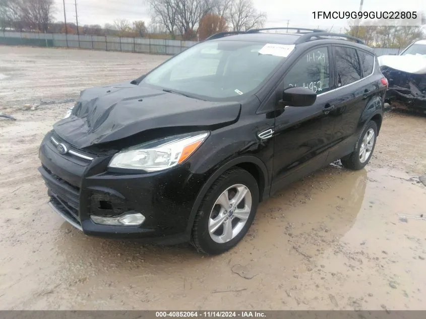 2016 Ford Escape Se VIN: 1FMCU9G99GUC22805 Lot: 40852064