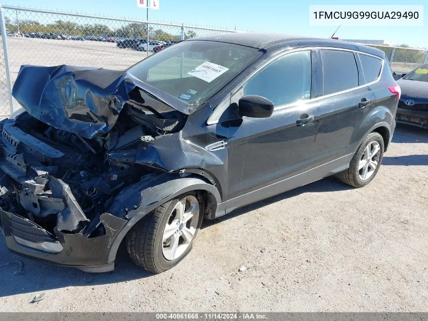 2016 Ford Escape Se VIN: 1FMCU9G99GUA29490 Lot: 40861665