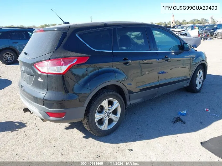 2016 Ford Escape Se VIN: 1FMCU9G99GUA29490 Lot: 40861665