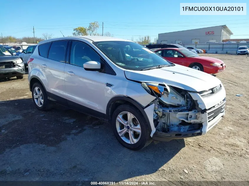 2016 Ford Escape Se VIN: 1FMCU0GX1GUA20101 Lot: 40868391