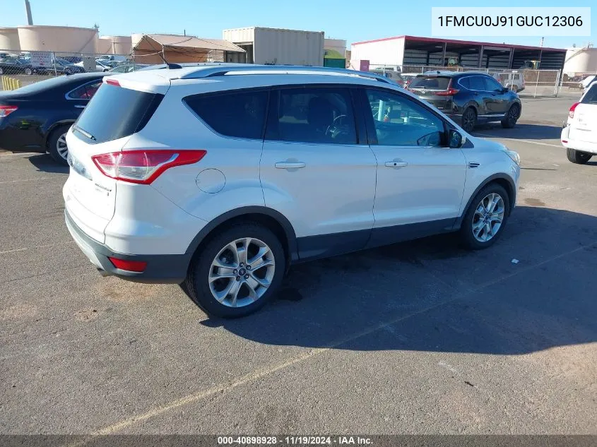 2016 Ford Escape Titanium VIN: 1FMCU0J91GUC12306 Lot: 40898928