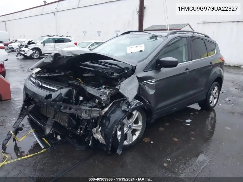 2016 Ford Escape Se VIN: 1FMCU9G97GUA22327 Lot: 40909966