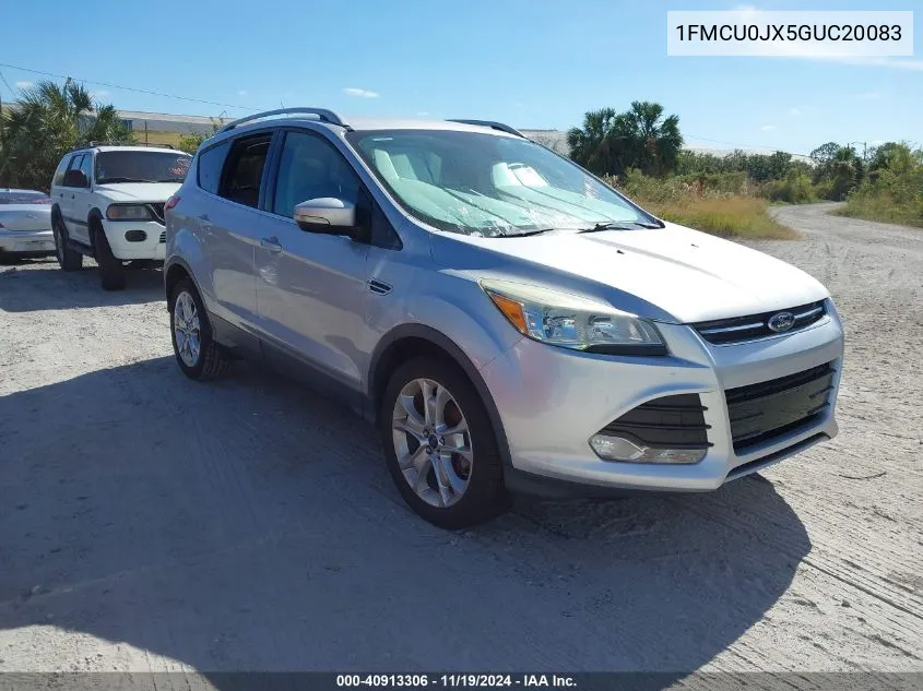 2016 Ford Escape Titanium VIN: 1FMCU0JX5GUC20083 Lot: 40913306