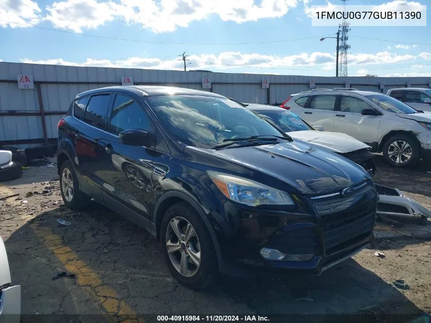 2016 Ford Escape Se VIN: 1FMCU0G77GUB11390 Lot: 40915984