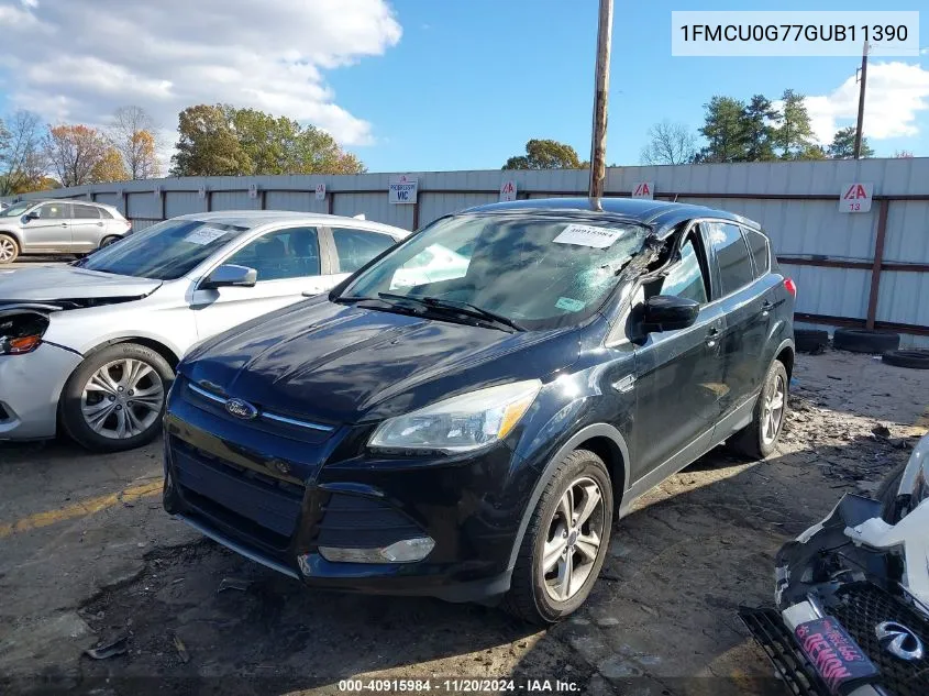 2016 Ford Escape Se VIN: 1FMCU0G77GUB11390 Lot: 40915984