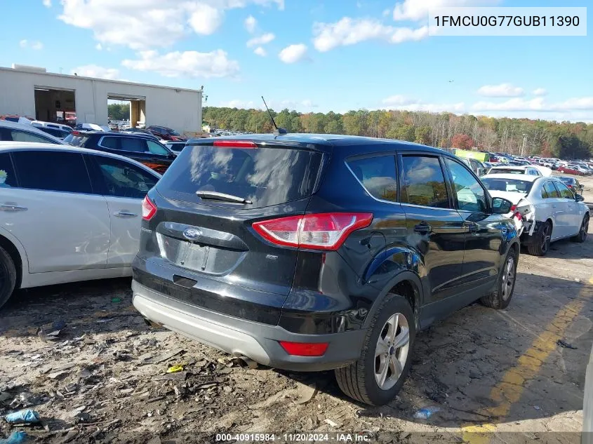 2016 Ford Escape Se VIN: 1FMCU0G77GUB11390 Lot: 40915984