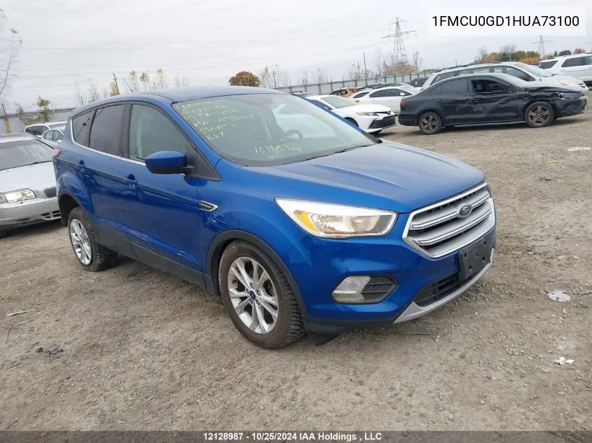 1FMCU0GD1HUA73100 2017 Ford Escape Se