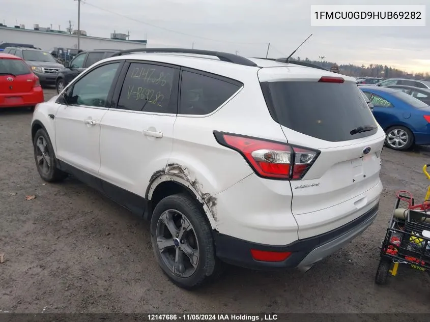 1FMCU0GD9HUB69282 2017 Ford Escape Se