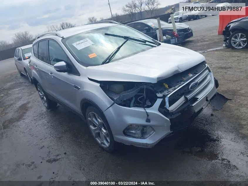 1FMCU9J94HUB79887 2017 Ford Escape Titanium