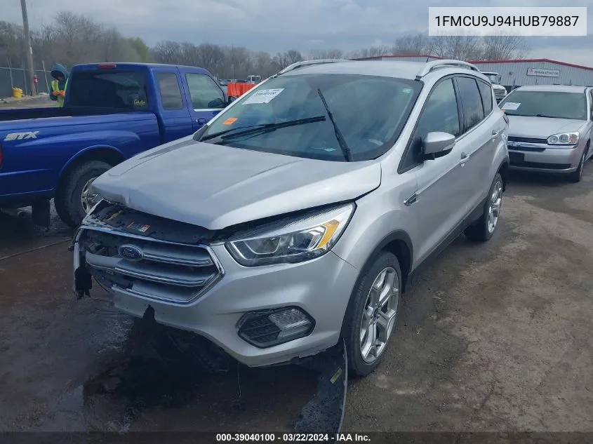 1FMCU9J94HUB79887 2017 Ford Escape Titanium