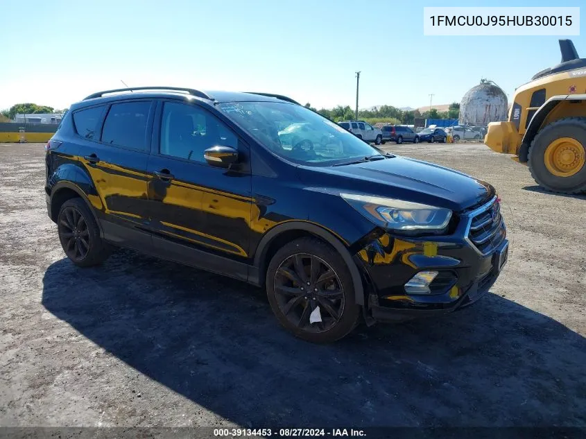 2017 Ford Escape Titanium VIN: 1FMCU0J95HUB30015 Lot: 39134453