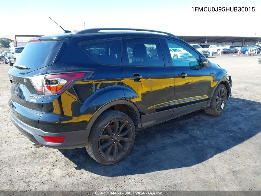 2017 Ford Escape Titanium VIN: 1FMCU0J95HUB30015 Lot: 39134453