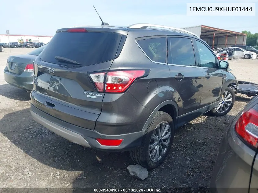 1FMCU0J9XHUF01444 2017 Ford Escape Titanium