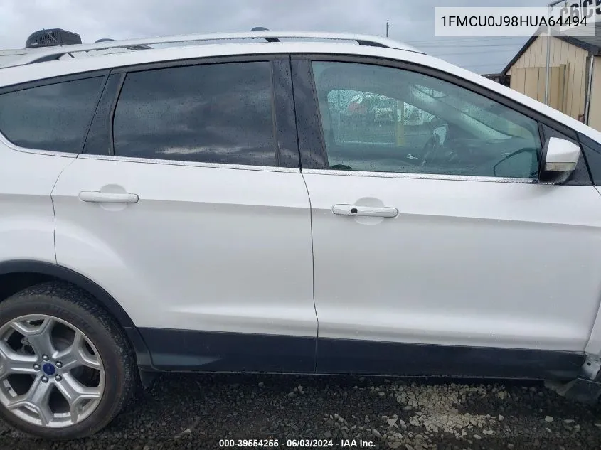 1FMCU0J98HUA64494 2017 Ford Escape Titanium