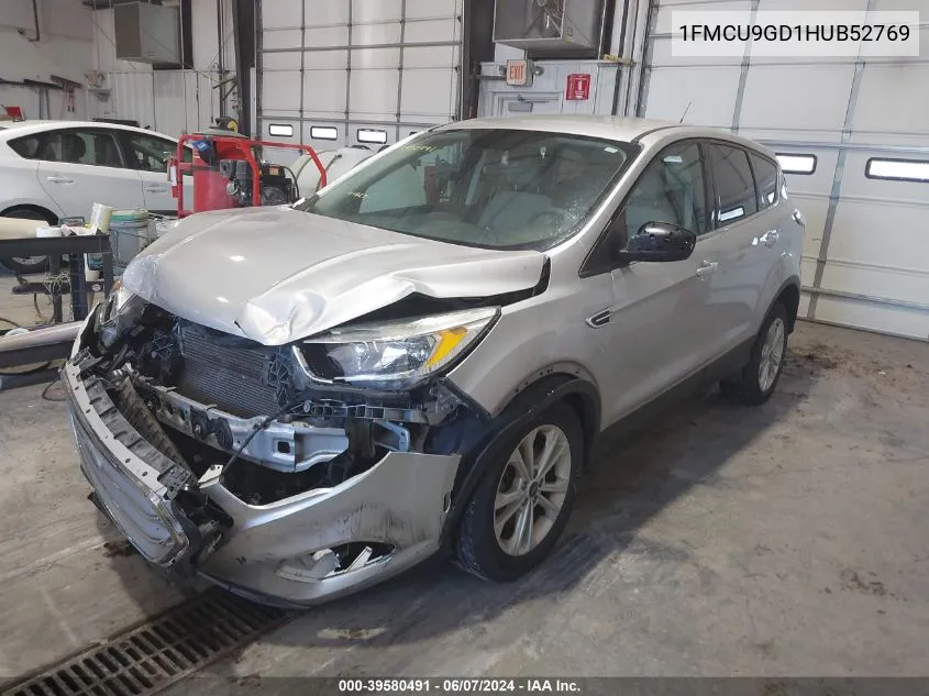 1FMCU9GD1HUB52769 2017 Ford Escape Se