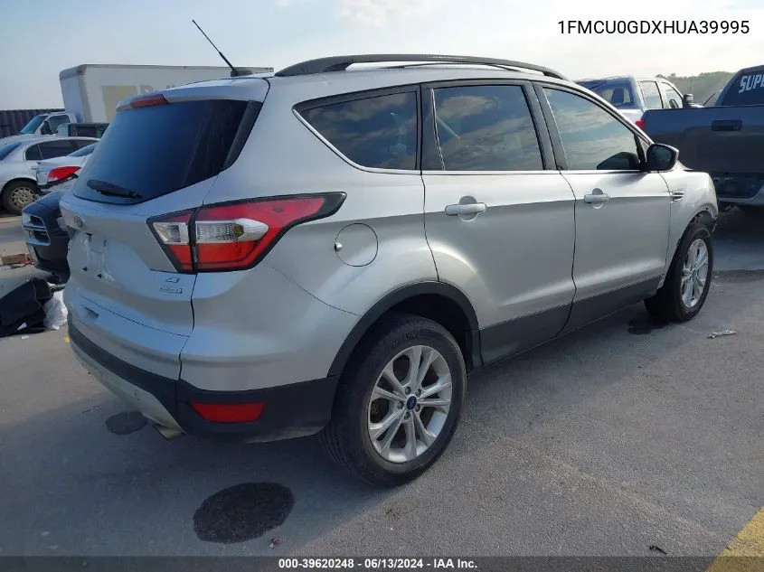 1FMCU0GDXHUA39995 2017 Ford Escape Se