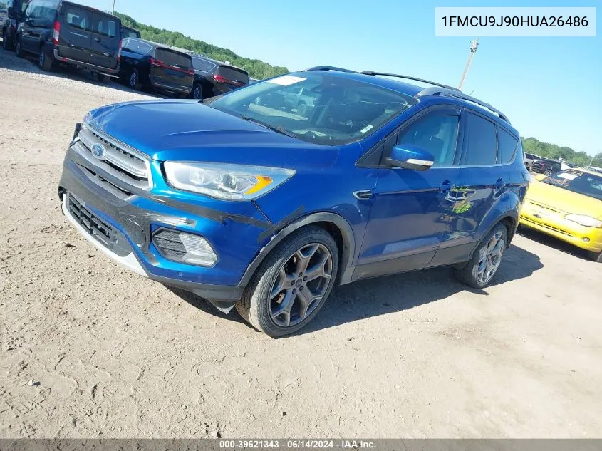 1FMCU9J90HUA26486 2017 Ford Escape Titanium