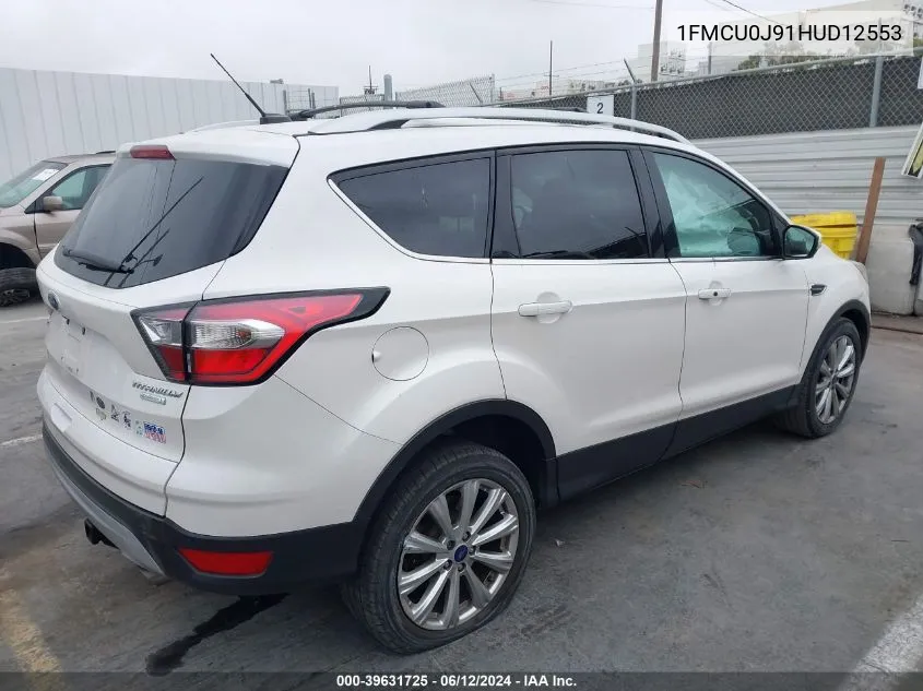 1FMCU0J91HUD12553 2017 Ford Escape Titanium