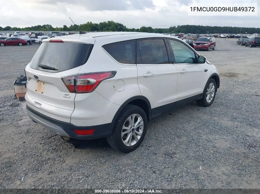 1FMCU0GD9HUB49372 2017 Ford Escape Se