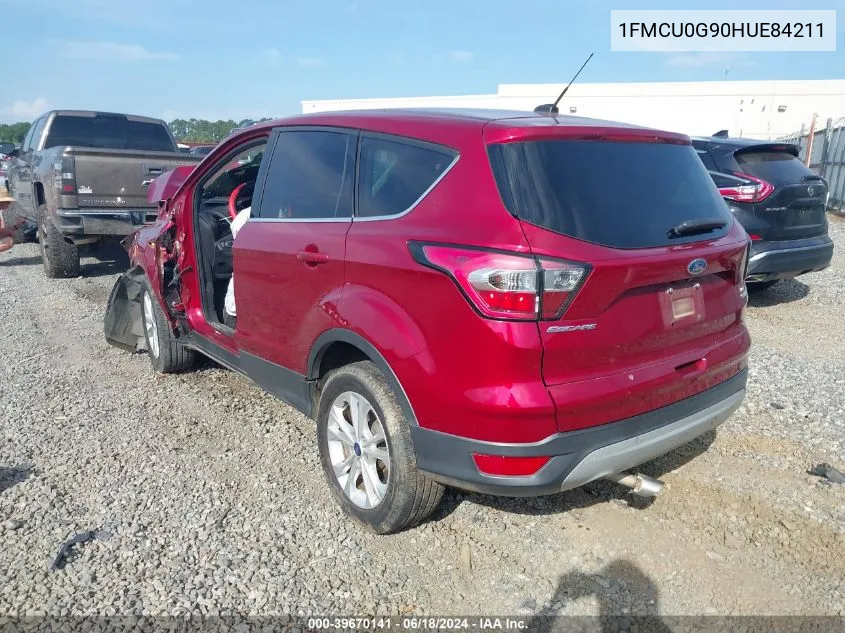 2017 Ford Escape Se VIN: 1FMCU0G90HUE84211 Lot: 39670141