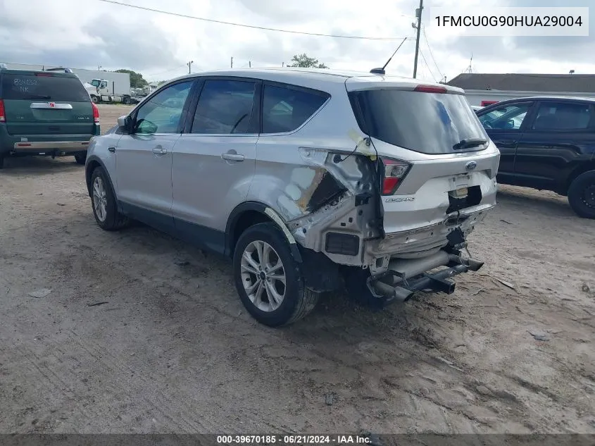 2017 Ford Escape Se VIN: 1FMCU0G90HUA29004 Lot: 39670185