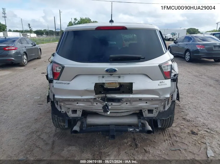 1FMCU0G90HUA29004 2017 Ford Escape Se