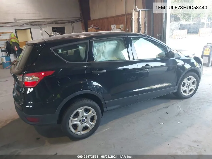 1FMCU0F73HUC58440 2017 Ford Escape S