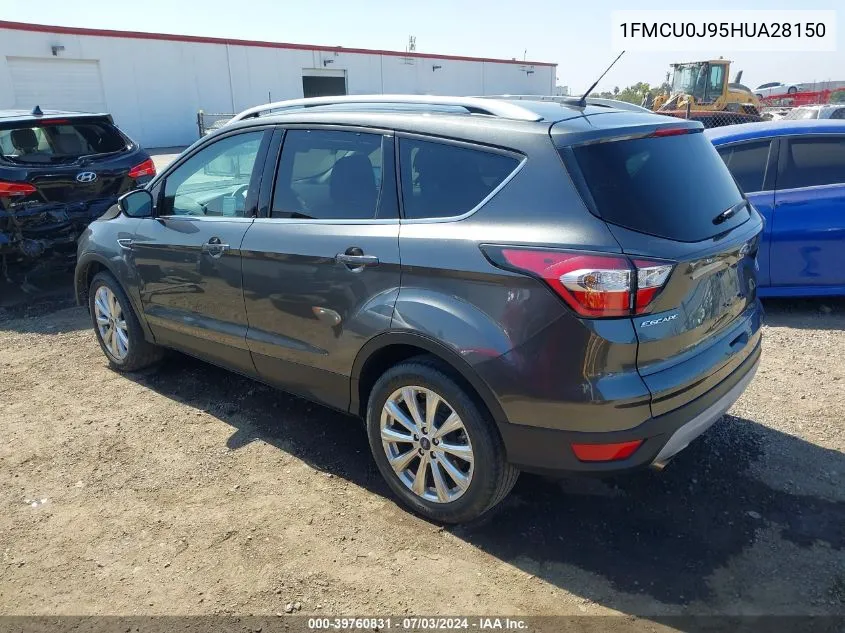 1FMCU0J95HUA28150 2017 Ford Escape Titanium