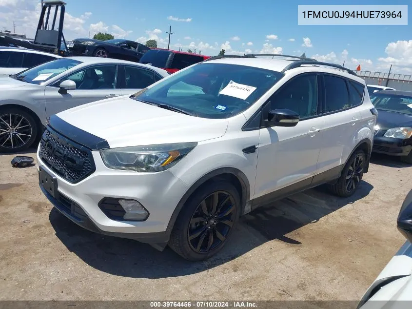 1FMCU0J94HUE73964 2017 Ford Escape Titanium