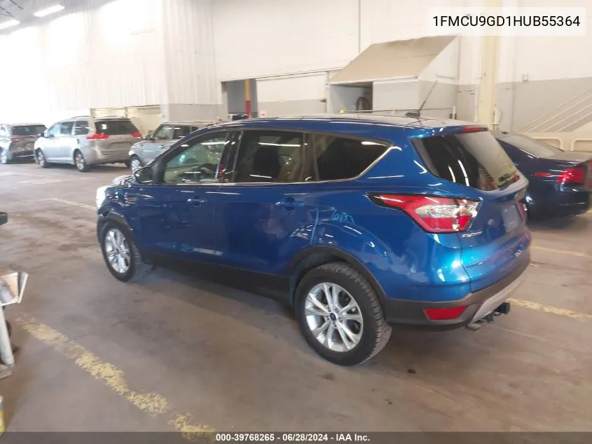 1FMCU9GD1HUB55364 2017 Ford Escape Se