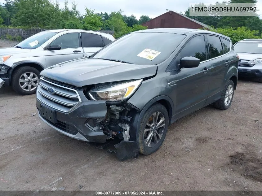 1FMCU9GD8HUA69792 2017 Ford Escape Se