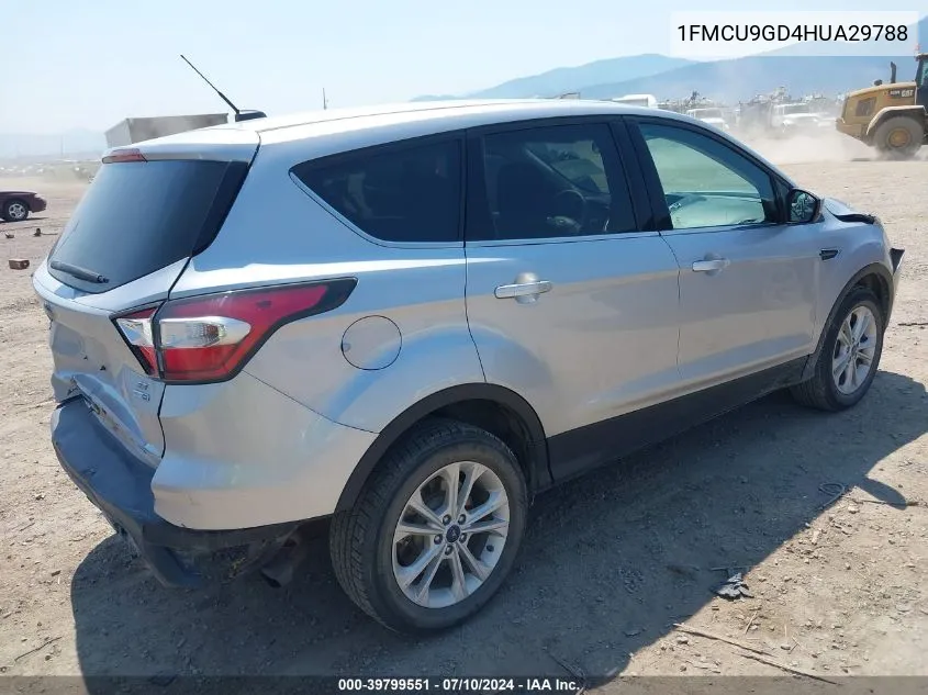 2017 Ford Escape Se VIN: 1FMCU9GD4HUA29788 Lot: 39799551