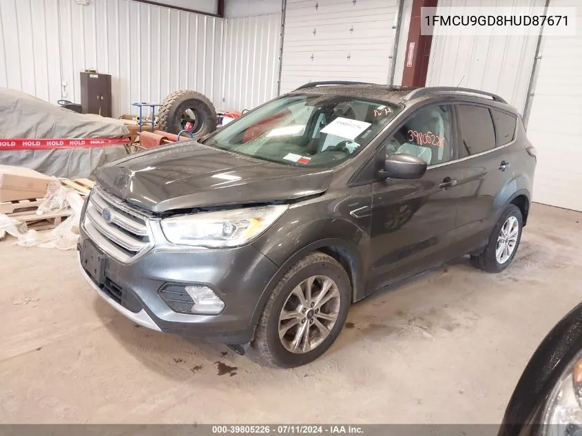 1FMCU9GD8HUD87671 2017 Ford Escape Se