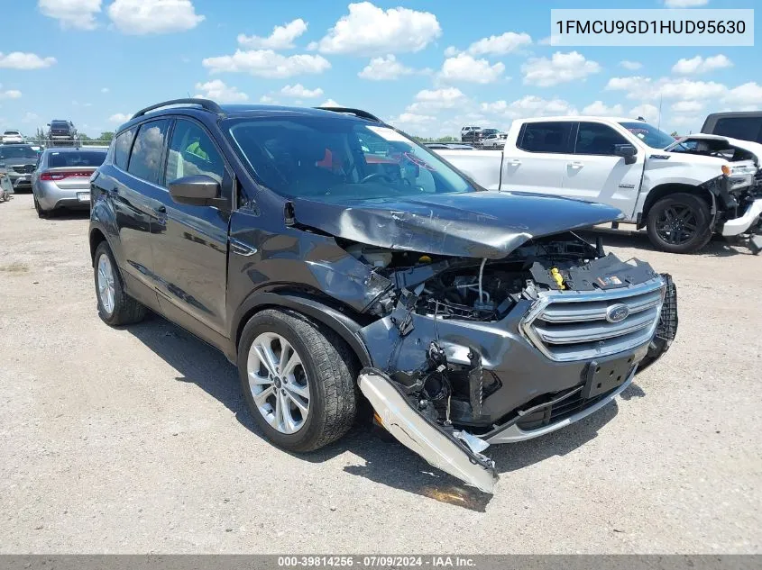 2017 Ford Escape Se VIN: 1FMCU9GD1HUD95630 Lot: 39814256