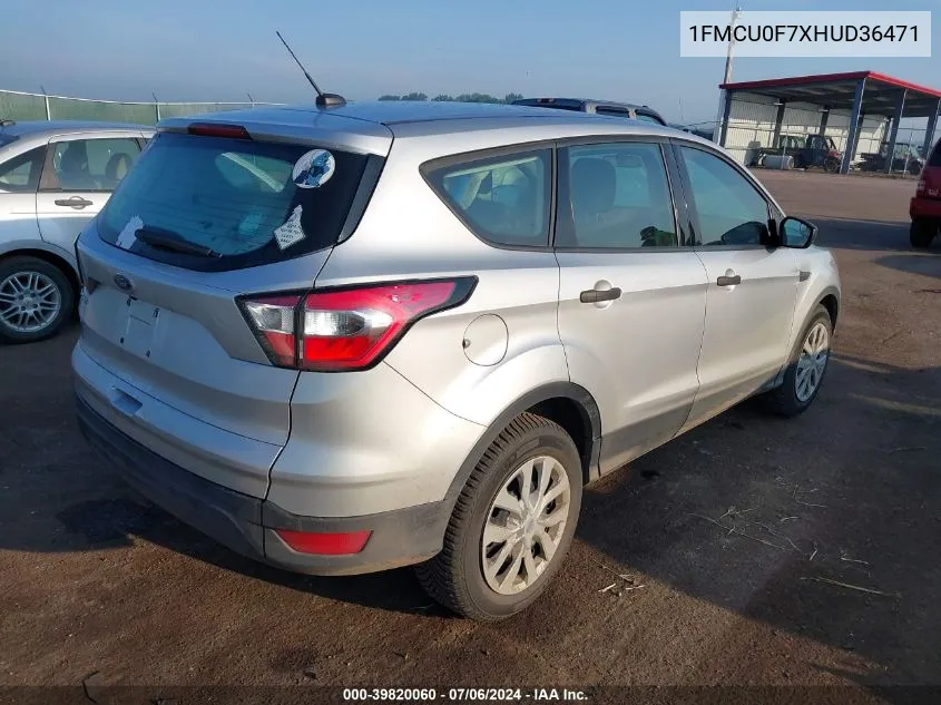 1FMCU0F7XHUD36471 2017 Ford Escape S