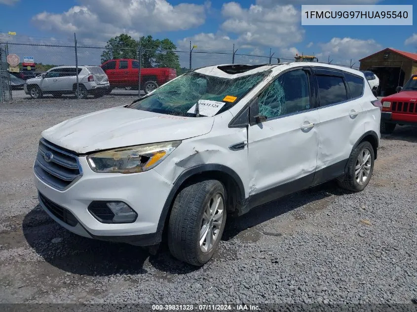 1FMCU9G97HUA95540 2017 Ford Escape Se