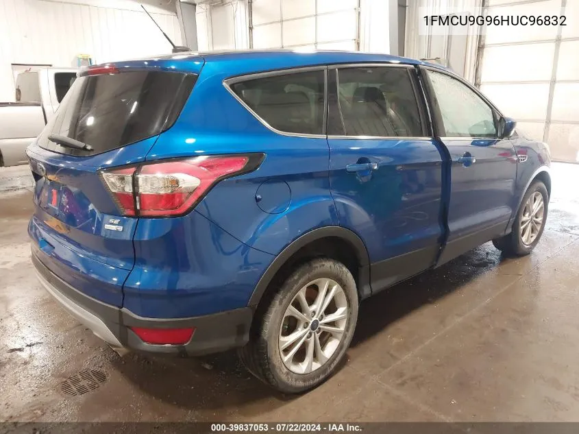 2017 Ford Escape Se VIN: 1FMCU9G96HUC96832 Lot: 39837053