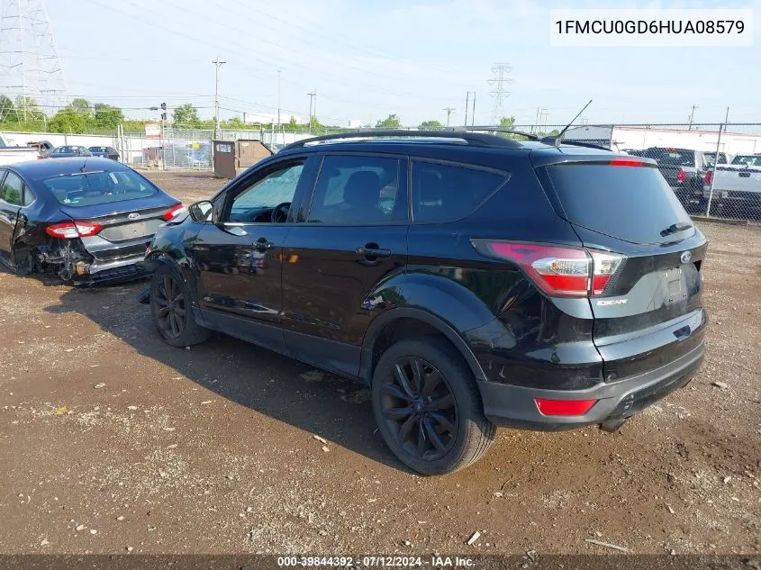 1FMCU0GD6HUA08579 2017 Ford Escape Se