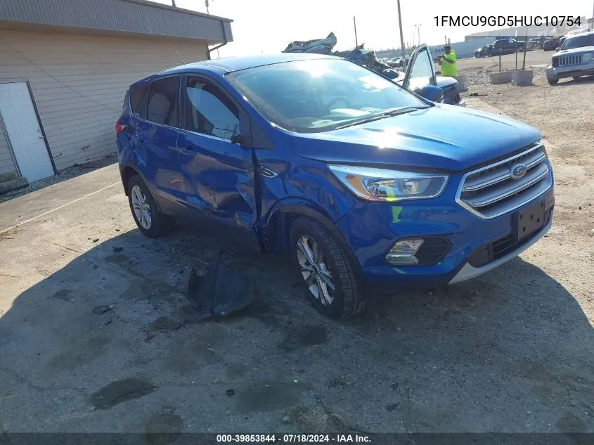 2017 Ford Escape Se VIN: 1FMCU9GD5HUC10754 Lot: 39853844