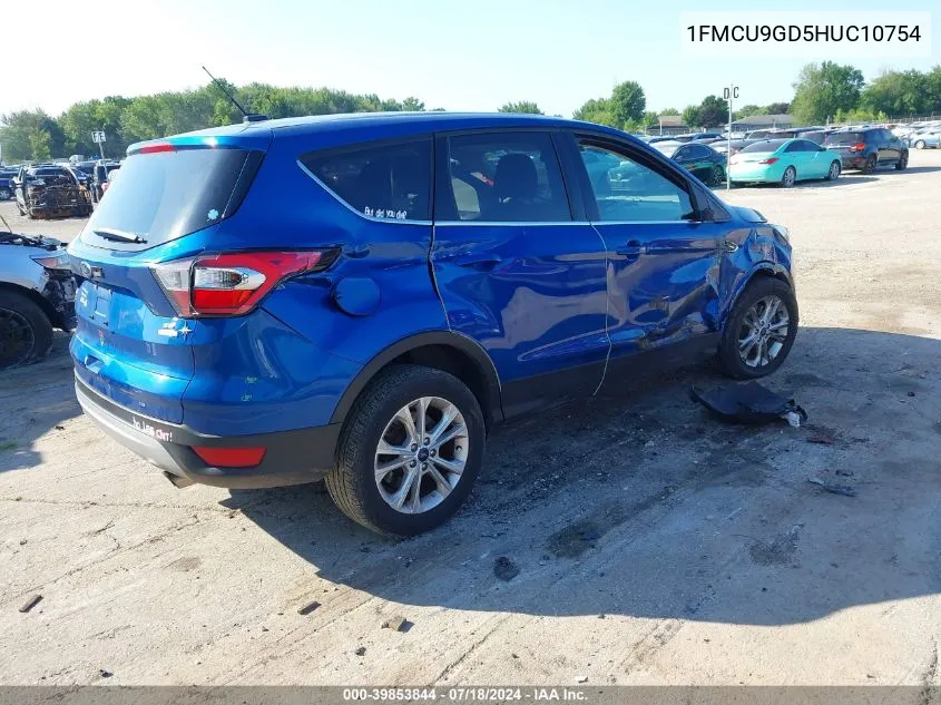 1FMCU9GD5HUC10754 2017 Ford Escape Se