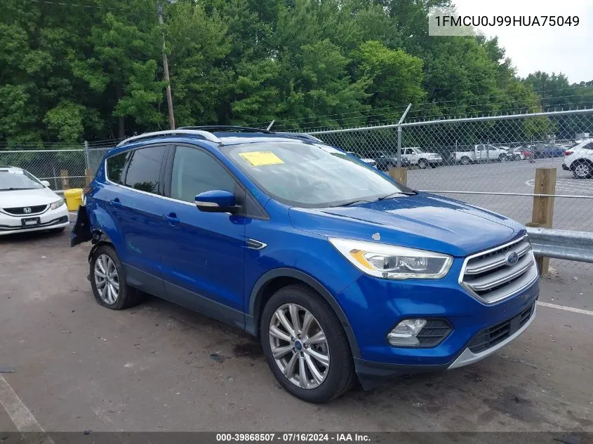 1FMCU0J99HUA75049 2017 Ford Escape Titanium