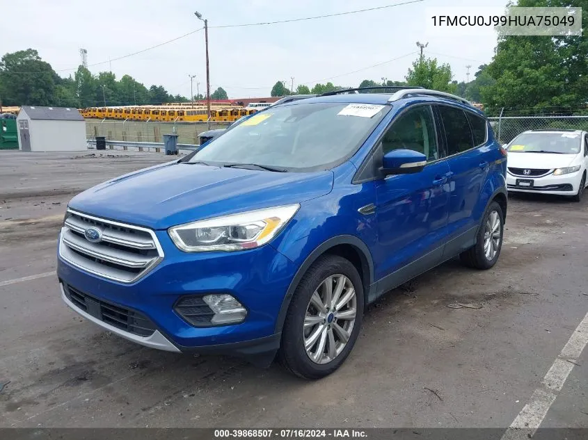 1FMCU0J99HUA75049 2017 Ford Escape Titanium