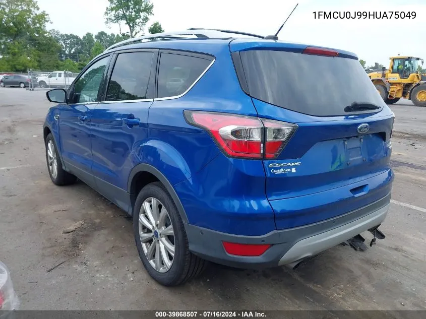 1FMCU0J99HUA75049 2017 Ford Escape Titanium