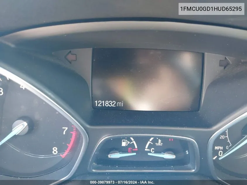 1FMCU0GD1HUD65295 2017 Ford Escape Se