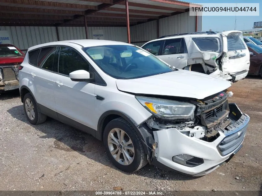 2017 Ford Escape Se VIN: 1FMCU0G94HUD44744 Lot: 39904785