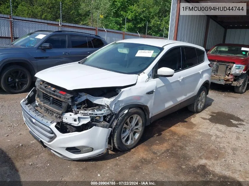 2017 Ford Escape Se VIN: 1FMCU0G94HUD44744 Lot: 39904785