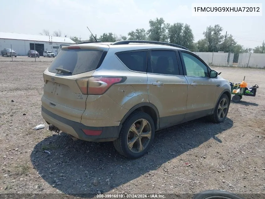 1FMCU9G9XHUA72012 2017 Ford Escape Se